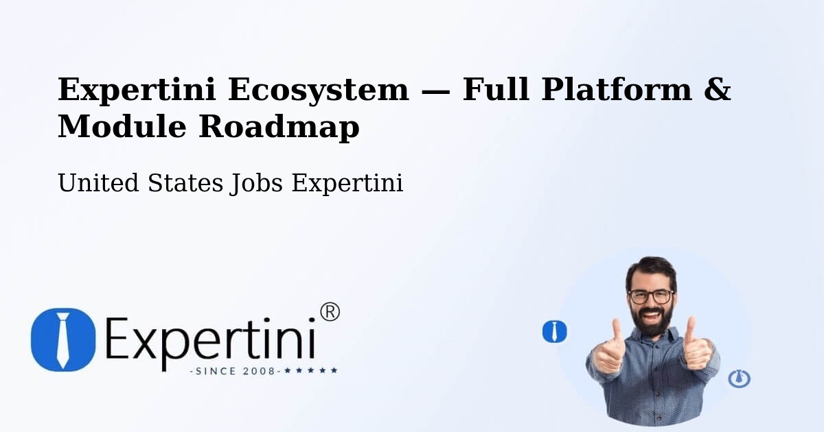 Expertini Ecosystem — Full Platform & Module Roadmap – Killeen